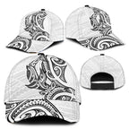 New Zealand Hammerhead Shark Classic Cap Maori Haehae Mangopare White - Aussie Hoodie