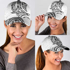New Zealand Hammerhead Shark Classic Cap Maori Haehae Mangopare White - Aussie Hoodie