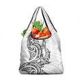 New Zealand Hammerhead Shark Grocery Bag Maori Haehae Mangopare White - Aussie Hoodie