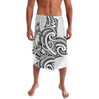 New Zealand Hammerhead Shark Lavalava Maori Haehae Mangopare White - Aussie Hoodie