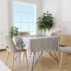 New Zealand Hammerhead Shark Tablecloth Maori Haehae Mangopare White - Aussie Hoodie