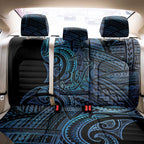 New Zealand Hammerhead Shark Back Car Seat Cover Maori Haehae Mangopare Galaxy - Aussie Hoodie