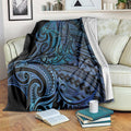 New Zealand Hammerhead Shark Blanket Maori Haehae Mangopare Galaxy - Aussie Hoodie