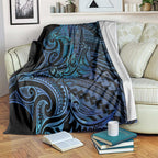 New Zealand Hammerhead Shark Blanket Maori Haehae Mangopare Galaxy - Aussie Hoodie