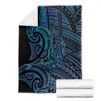 New Zealand Hammerhead Shark Blanket Maori Haehae Mangopare Galaxy - Aussie Hoodie