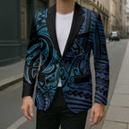 New Zealand Hammerhead Shark Blazer Maori Haehae Mangopare Galaxy - Aussie Hoodie