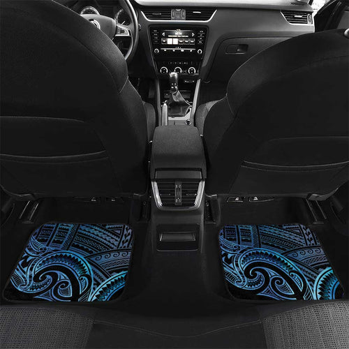 New Zealand Hammerhead Shark Car Mats Maori Haehae Mangopare Galaxy - Aussie Hoodie
