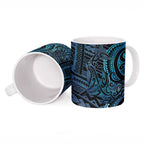 New Zealand Hammerhead Shark Ceramic Mug Maori Haehae Mangopare Galaxy - Aussie Hoodie