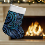 New Zealand Hammerhead Shark Christmas Stocking Maori Haehae Mangopare Galaxy - Aussie Hoodie