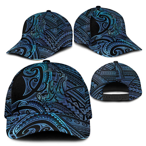 New Zealand Hammerhead Shark Classic Cap Maori Haehae Mangopare Galaxy - Aussie Hoodie