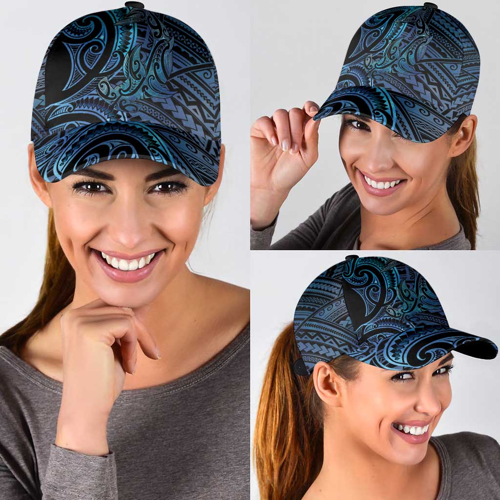 New Zealand Hammerhead Shark Classic Cap Maori Haehae Mangopare Galaxy - Aussie Hoodie