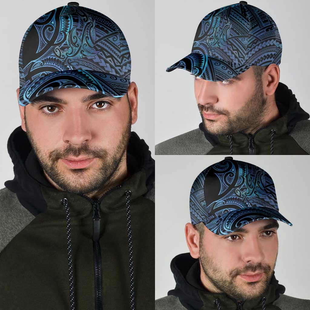 New Zealand Hammerhead Shark Classic Cap Maori Haehae Mangopare Galaxy - Aussie Hoodie