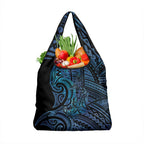 New Zealand Hammerhead Shark Grocery Bag Maori Haehae Mangopare Galaxy - Aussie Hoodie