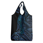 New Zealand Hammerhead Shark Grocery Bag Maori Haehae Mangopare Galaxy - Aussie Hoodie