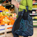 New Zealand Hammerhead Shark Grocery Bag Maori Haehae Mangopare Galaxy - Aussie Hoodie