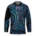 New Zealand Hammerhead Shark Hockey Jersey Maori Haehae Mangopare Galaxy - Aussie Hoodie