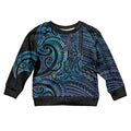 New Zealand Hammerhead Shark Kid Ugly Christmas Sweater Maori Haehae Mangopare Galaxy - Aussie Hoodie