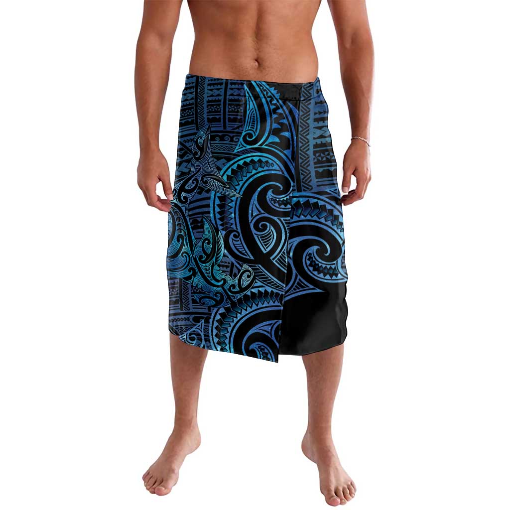 New Zealand Hammerhead Shark Lavalava Maori Haehae Mangopare Galaxy - Aussie Hoodie