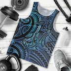 New Zealand Hammerhead Shark Men Tank Top Maori Haehae Mangopare Galaxy - Aussie Hoodie