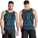 New Zealand Hammerhead Shark Men Tank Top Maori Haehae Mangopare Galaxy - Aussie Hoodie