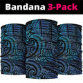 New Zealand Hammerhead Shark Neck Gaiter Maori Haehae Mangopare Galaxy - Aussie Hoodie
