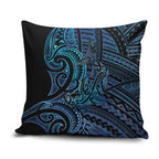 New Zealand Hammerhead Shark Pillow Cover Maori Haehae Mangopare Galaxy - Aussie Hoodie