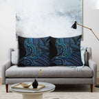 New Zealand Hammerhead Shark Pillow Cover Maori Haehae Mangopare Galaxy - Aussie Hoodie