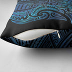 New Zealand Hammerhead Shark Pillow Cover Maori Haehae Mangopare Galaxy - Aussie Hoodie