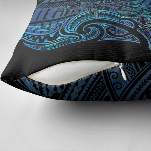 New Zealand Hammerhead Shark Pillow Cover Maori Haehae Mangopare Galaxy - Aussie Hoodie