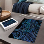 New Zealand Hammerhead Shark Puzzle Maori Haehae Mangopare Galaxy - Aussie Hoodie