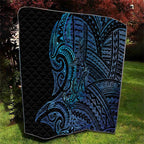 New Zealand Hammerhead Shark Quilt Maori Haehae Mangopare Galaxy - Aussie Hoodie