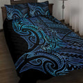 New Zealand Hammerhead Shark Quilt Bed Set Maori Haehae Mangopare Galaxy - Aussie Hoodie