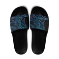 New Zealand Hammerhead Shark Slide Sandals Maori Haehae Mangopare Galaxy - Aussie Hoodie