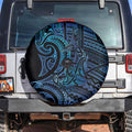 New Zealand Hammerhead Shark Spare Tire Cover Maori Haehae Mangopare Galaxy - Aussie Hoodie