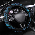 New Zealand Hammerhead Shark Steering Wheel Cover Maori Haehae Mangopare Galaxy - Aussie Hoodie