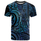 New Zealand Hammerhead Shark T Shirt Maori Haehae Mangopare Galaxy - Aussie Hoodie