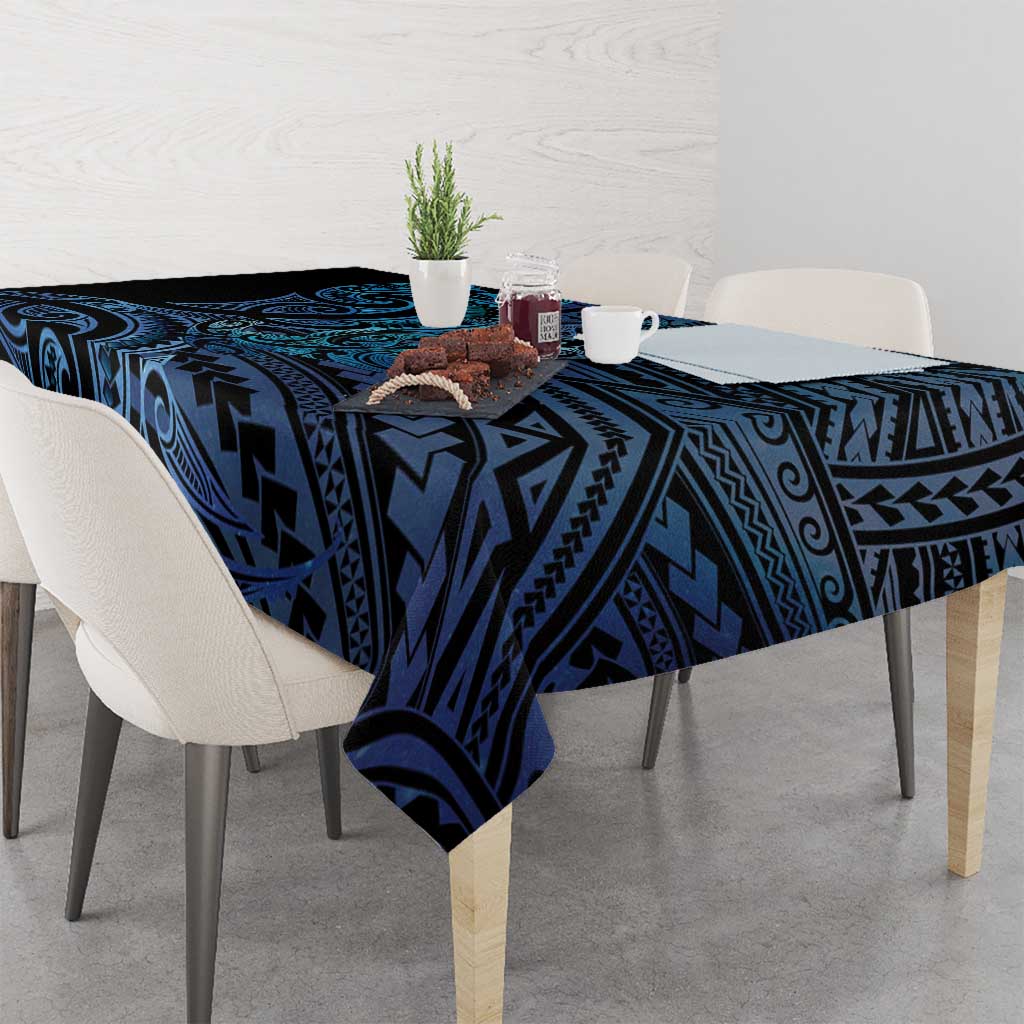 New Zealand Hammerhead Shark Tablecloth Maori Haehae Mangopare Galaxy - Aussie Hoodie