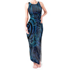 New Zealand Hammerhead Shark Tank Maxi Dress Maori Haehae Mangopare Galaxy - Aussie Hoodie