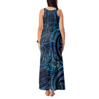 New Zealand Hammerhead Shark Tank Maxi Dress Maori Haehae Mangopare Galaxy - Aussie Hoodie