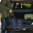 New Zealand Hammerhead Shark Travel Bag Maori Haehae Mangopare Galaxy - Aussie Hoodie