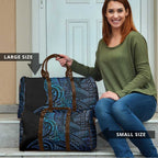 New Zealand Hammerhead Shark Travel Bag Maori Haehae Mangopare Galaxy - Aussie Hoodie