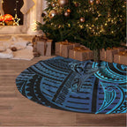 New Zealand Hammerhead Shark Tree Skirt Maori Haehae Mangopare Galaxy - Aussie Hoodie