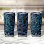 New Zealand Hammerhead Shark Tumbler Cup Maori Haehae Mangopare Galaxy - Aussie Hoodie