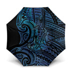 New Zealand Hammerhead Shark Umbrella Maori Haehae Mangopare Galaxy - Aussie Hoodie