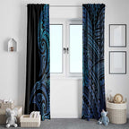 New Zealand Hammerhead Shark Window Curtain Maori Haehae Mangopare Galaxy - Aussie Hoodie