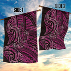 New Zealand Hammerhead Shark Garden Flag Maori Haehae Mangopare Pink - Aussie Hoodie