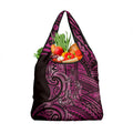 New Zealand Hammerhead Shark Grocery Bag Maori Haehae Mangopare Pink - Aussie Hoodie