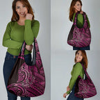 New Zealand Hammerhead Shark Grocery Bag Maori Haehae Mangopare Pink - Aussie Hoodie