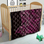 New Zealand Hammerhead Shark Quilt Maori Haehae Mangopare Pink - Aussie Hoodie