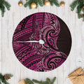 New Zealand Hammerhead Shark Tree Skirt Maori Haehae Mangopare Pink - Aussie Hoodie